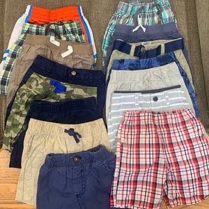 18-24 month boys shorts! 15 items. Smoke free home. Various colors/prints